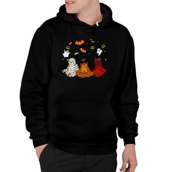 Halloween Sloth Lovers Mummy Witch Demon Costumes Hoodie | Mazezy