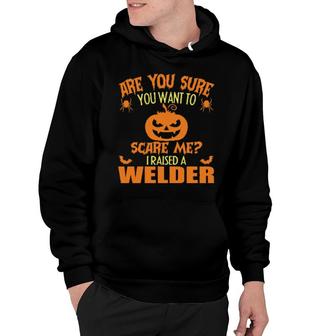 Halloween Welder Hoodie | Mazezy