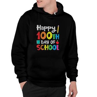 Happy 100Th Day Of School Teacher Student V2 Hoodie - Thegiftio UK