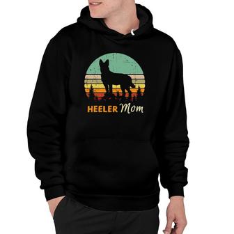 Heeler Mom Mama, Mother, Pet Cattle Dog Owner Gift Hoodie | Mazezy