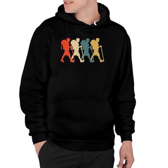 Hiker Vintage Retro Hiking Camping Gift Hoodie | Mazezy