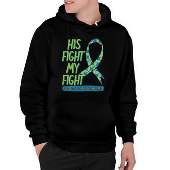 His Fight Is My Fight 1P36 Deletion Syndrome Awareness Hoodie | Mazezy