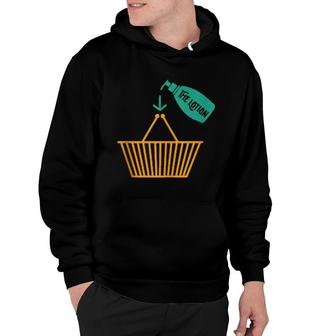 Horror Movie Reference Put The Lotion In The Basket Hoodie | Mazezy