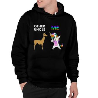 Horse And Unicorn Other Uncle Me Hoodie | Mazezy