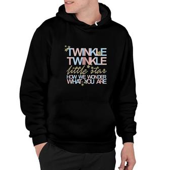How We Wonder What You Are Twinkle Star Hoodie | Mazezy