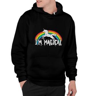 I Am Magical Rainbow Unicorn Magic Hoodie | Mazezy