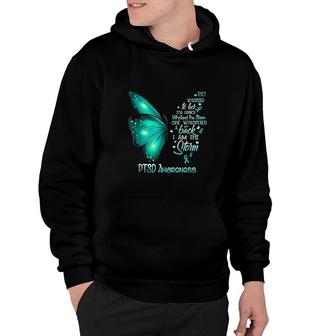 I Am The Storm Ptsd Awareness Butterfly Hoodie | Mazezy