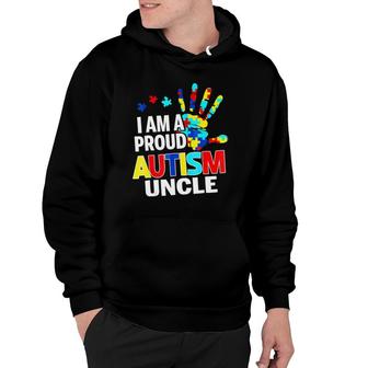 I'm A Proud Autism Uncle Hoodie | Mazezy