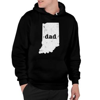 Indiana Dad Gifts To Dad From Daughter Dad Gifts Hoodie | Mazezy