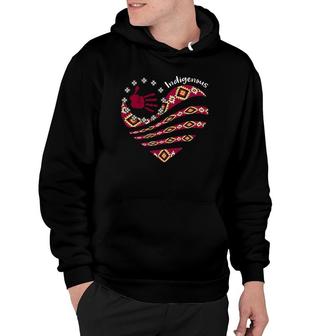 Indigenous Woman Native American Strong Hoodie | Mazezy