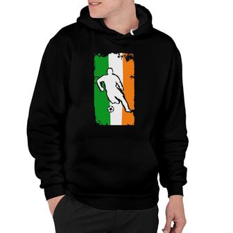 Ireland Soccer Jersey - Irish Flag Football Team Hoodie | Mazezy
