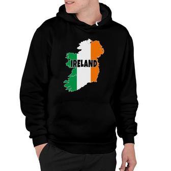 Irish Ireland Flag For Men Women Boys Girls Vacation Hoodie | Mazezy UK