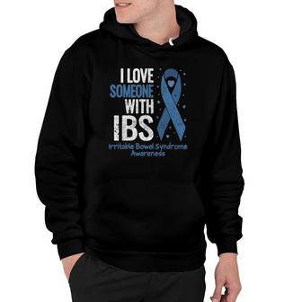Irritable Bowel Syndrome I Love Someone With Ibs Retro Hoodie | Mazezy DE