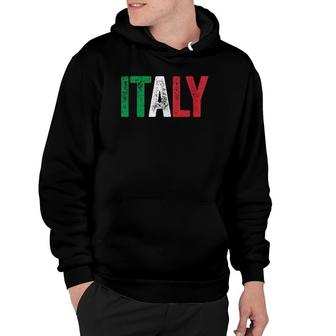 Italy Italian Flag Gift Hoodie | Mazezy