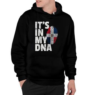 It's In My Dna Dominican Republic Flag Official Pride Gift Raglan Baseball Tee Hoodie | Mazezy