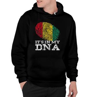 It's In My Dna Guinean Gifts Proud Afro Guinea-Conakry Flag Hoodie | Mazezy