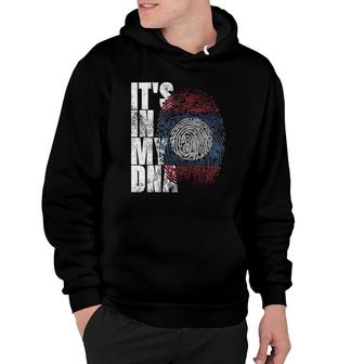 It's In My Dna Laotian Lao Asia Asian Gifts Laos Flag Hoodie | Mazezy