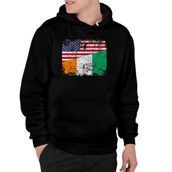 Ivorian Rootshalf American Flag Ivory Coast Hoodie | Mazezy