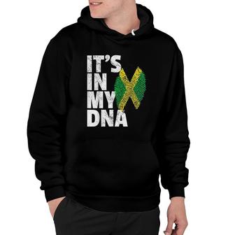 Jamaica Flag Jamaican Pride Dna Hoodie | Mazezy
