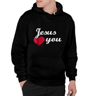 Jesus Loves You Hoodie | Mazezy