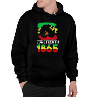 Juneteenth 1865 Is My Independence Day Black Pride Women Hoodie | Mazezy UK
