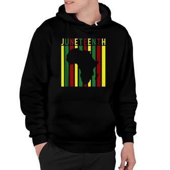 Juneteenth Africa Black Women Independence Day 1865 Hoodie | Mazezy