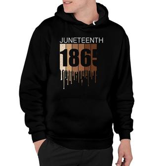 Juneteenth June 19Th 1865 African American Freedom Day Hoodie | Mazezy