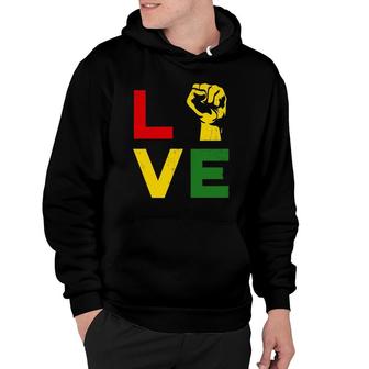 Juneteenth Vintage Love Emancipation Day Melanin Black Pride Hoodie | Mazezy