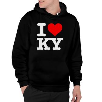 Kentucky - I Love Kentucky - I Heart Kentucky Hoodie | Mazezy