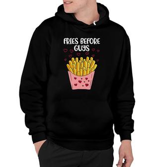 Kids Fries Before Guys Toddler Baby Fries Before Guys Hoodie | Mazezy DE