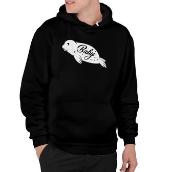 Kids Funny Baby Leopard Seal Hoodie | Mazezy