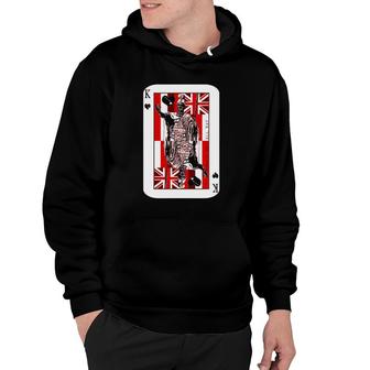 King Of Hawai'i Kamehameha Red Ink By Hawaii Nei All Day Hoodie | Mazezy