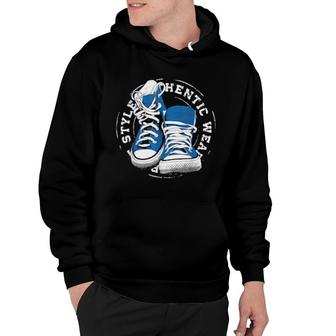 Klassische Schuhe Vintage Retro Street Style Streetwear Hoodie | Mazezy