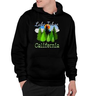 Lake Tahoe California Forest Hoodie | Mazezy
