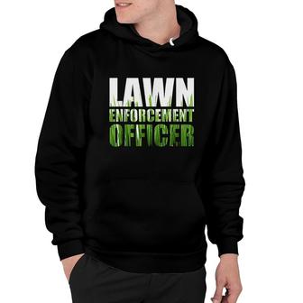 Lawn Enforcement Officer Hoodie | Mazezy