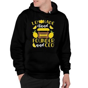Lemonade Stand Founder And Ceo Hoodie | Mazezy