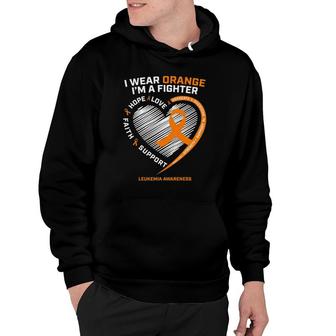 Leukemia Awareness Fighter Men Women Mom Dad Gifts Leukemia Hoodie | Mazezy