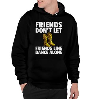 Line Dance Country Music Dancing Dancer Hoodie | Mazezy
