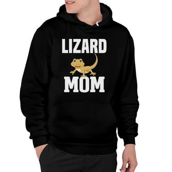 Lizard Mom Funny Lizard Lover Owner Mom Women Mother Gift Hoodie | Mazezy