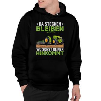 Lustige Trecker Traktor Bauer Landwirte Hoodie | Mazezy