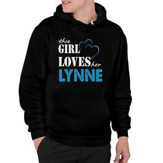 Lynne This Girl Love Her Lynne Teeforlynne Hoodie - Thegiftio UK