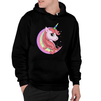 Magical Unicorn And A Rainbow - Unicorn Hoodie | Mazezy