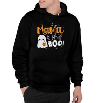 Mama Is My Boo Funny Hallowen Kids Teens Hoodie | Mazezy