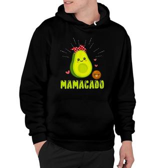 Mamacado Cute Avocado Pregnant Mom Gift Mother's Day Hoodie | Mazezy
