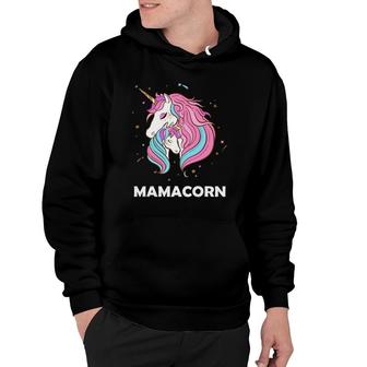 Mamacorn Unicorn Mommy And Baby Mother's Day Hoodie | Mazezy