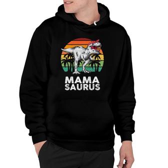 Mamasaurus Funnyrex Dinosaur Mama Saurus Family Matching Hoodie | Mazezy AU
