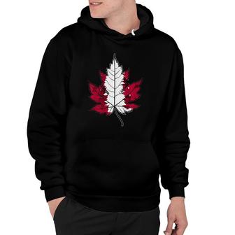 Maple Leaf Canada Hoodie | Mazezy