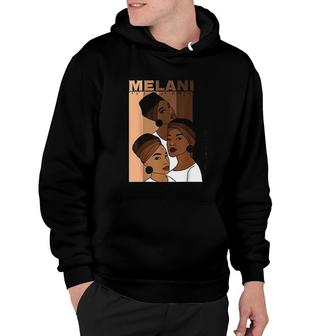 Melanin Drippin Black Girl Magic Afro Queen Gift Black History Hoodie | Mazezy