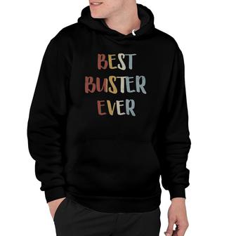 Mens Best Buster Ever Retro Vintage First Name Gift Hoodie | Mazezy