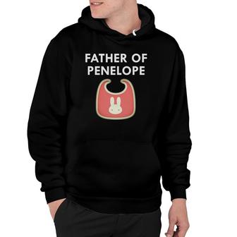 Mens Father Baby Penelope Newborn Girl Individual Tee Hoodie | Mazezy